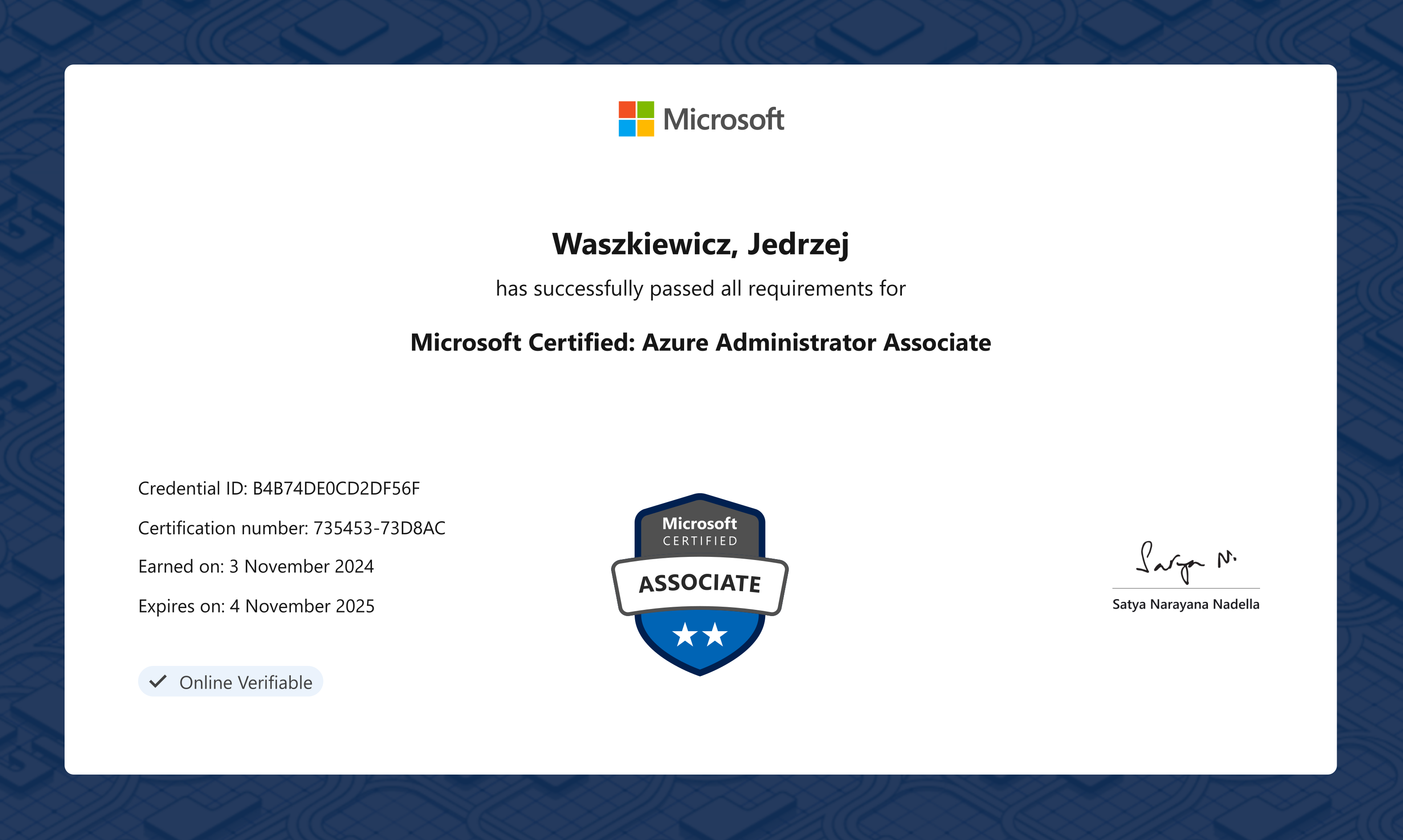 Microsoft Azure Administrator AZ-104